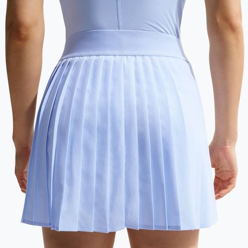 Teniszszoknya Nike Victory Dri-Fit High-Waisted Pleated hydrogen blue/hydrogen blue/white