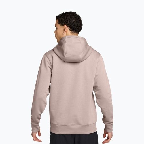 Férfi teniszpulóver Nike Court Dri-Fit Heritage French Terry Hoodie silt red