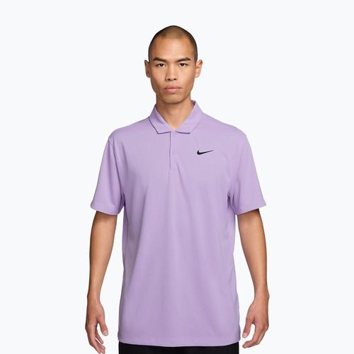 Férfi teniszpóló Nike Court Dri-Fit Polo Solid violet mist/black