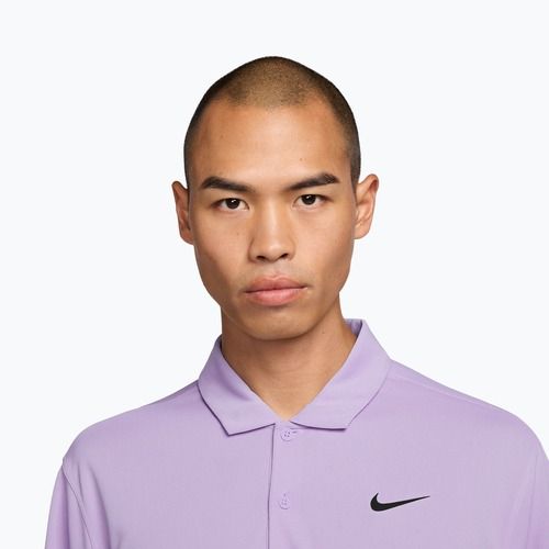 Férfi teniszpóló Nike Court Dri-Fit Polo Solid violet mist/black