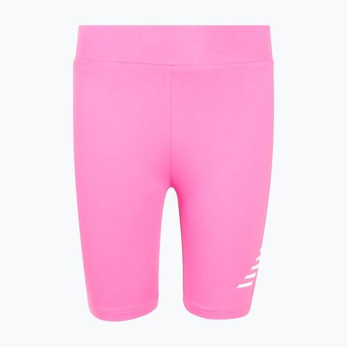 Gyerek rövidnadrág New Balance Stacked Logo Cycle pink satin