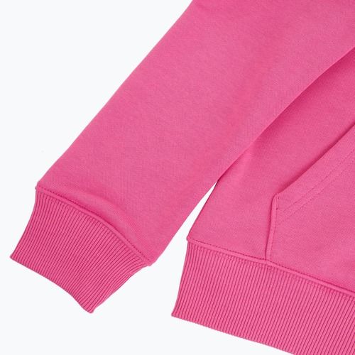Gyerek pulóver New Balance FT Stacked Logo Hoodie pink satin