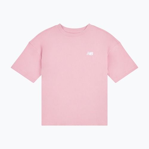 Gyerek póló New Balance Jersey Small Logo Tee pink taffy