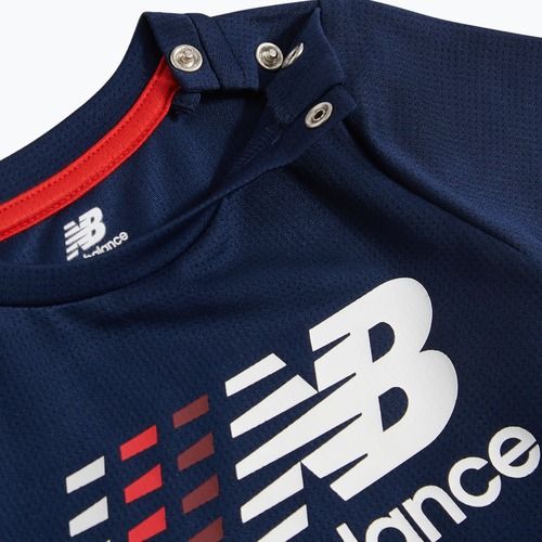 Gyerek szett New Balance Contrast Athletic Tee & Nylon Short nb navy