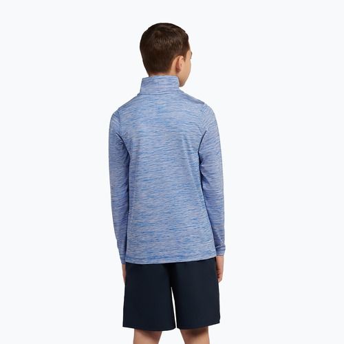 Gyerek pulóver New Balance Athletics Quarter Zip Funnel blue gemstone