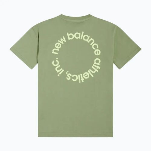 Gyerek póló New Balance Circular Logo Graphic Tee oregano
