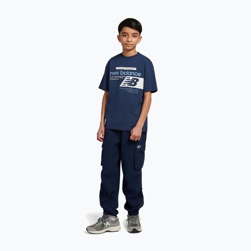 Gyerek póló New Balance Authentic Brand Players Graphic Tee nb navy