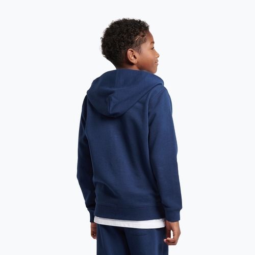 Gyerek pulóver New Balance French Terry Small Logo Full Zip Hoodie nb navy