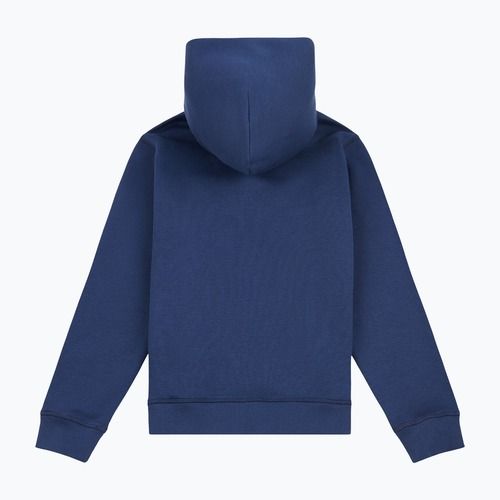 Gyerek pulóver New Balance Brush Back Small Logo Full Zip Hoodie nb navy