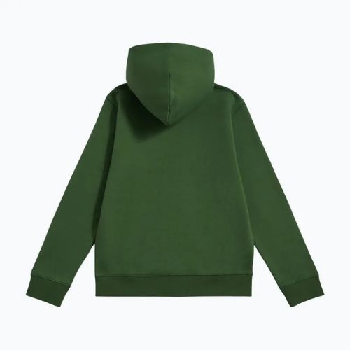 Gyerek pulóver New Balance Brush Back Small Logo Full Zip Hoodie dark alpine green