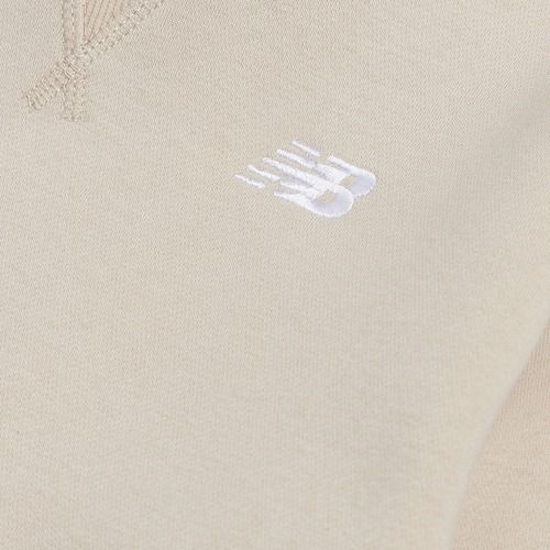 Gyerek pulóver New Balance Brush Back Small Logo Hoodie timberwolf