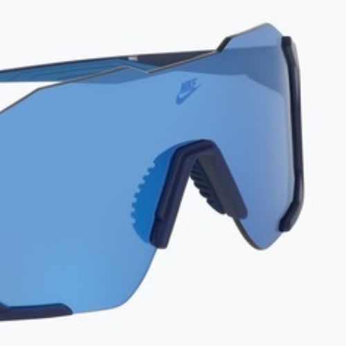 Napszemüveg Nike Charged Shield matte blue void/blue mirror