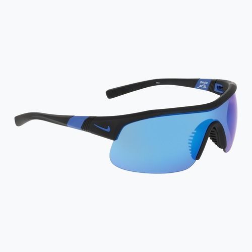 Napszemüveg Nike Show X1 matte black/blue mirror