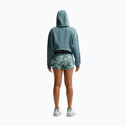 Női edzőfelső Nike Pro Therma-Fit Hoodie mineral slate/white