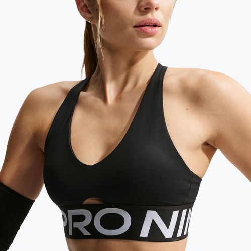 Edzőmelltartó Nike Pro Sculpt Medium Support black/white/white