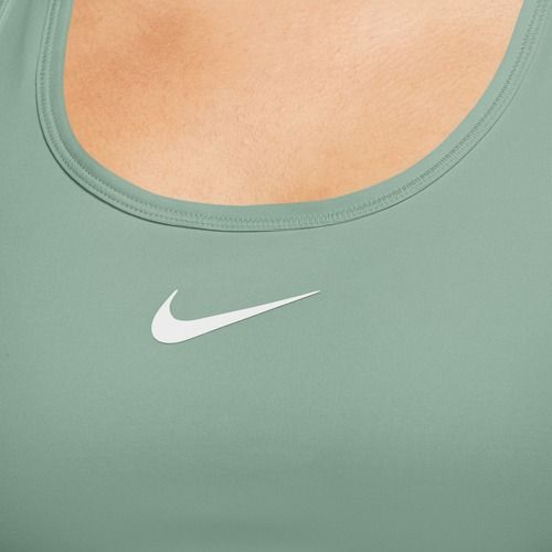 Edzőmelltartó Nike Swoosh Medium Support steam/white