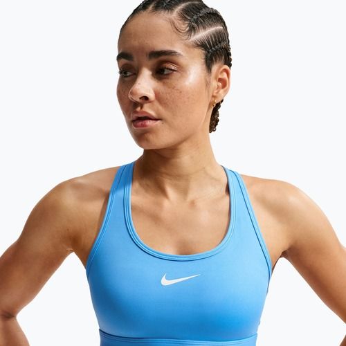 Edzőmelltartó Nike Swoosh Medium Support university blue/white
