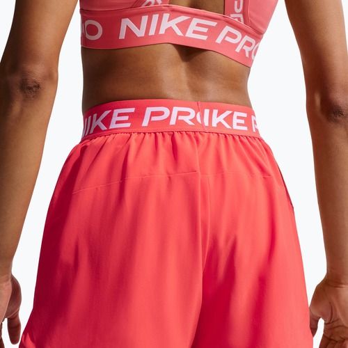 Női edzőshort Nike Pro 2in1 light crimson/white