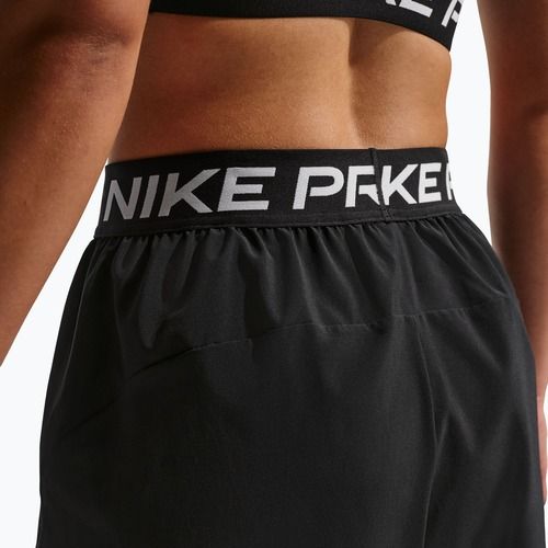 Női edzőshort Nike Pro 2in1 black/white