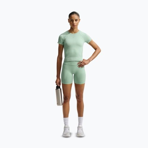 Női edzőpóló Nike Pro Seamless Dri-Fit steam