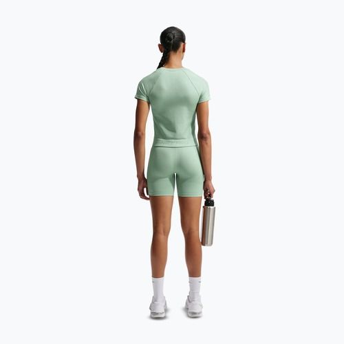 Női edzőpóló Nike Pro Seamless Dri-Fit steam