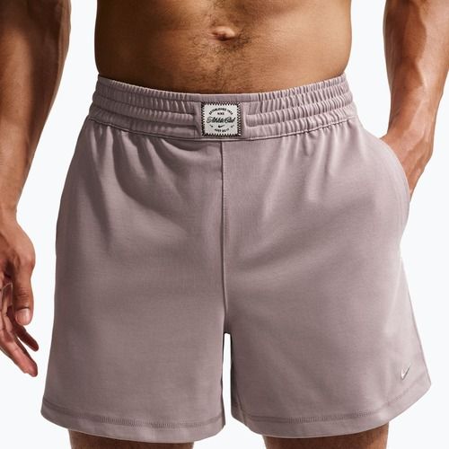 Férfi rövidnadrág Nike Athletic Club Dri-Fit 5" light violet ore/pale ivory/light violet ore