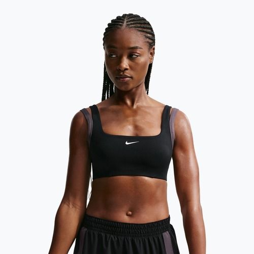 Edzőmelltartó Nike One Light Support black/thunder grey/white