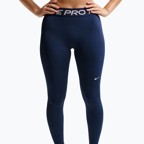 Női leggings Nike Pro Mid-Rise Full midnight navy/white