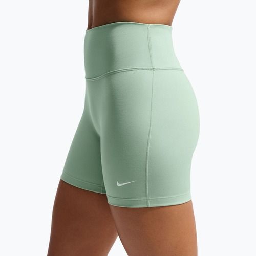 Női rövidnadrág Nike One High-Waisted Biker 5" steam/white
