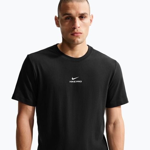 Férfi edzőpóló Nike Pro Dri-Fit black/white