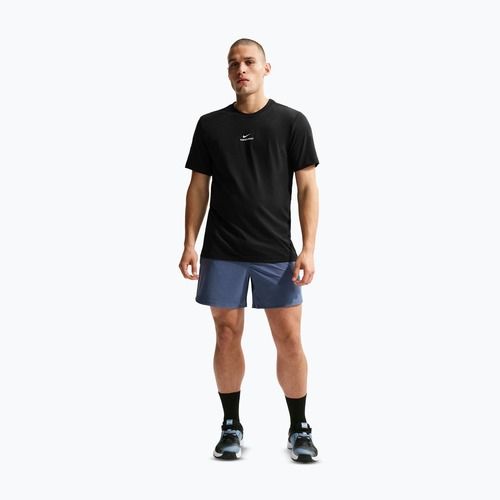 Férfi edzőpóló Nike Pro Dri-Fit black/white