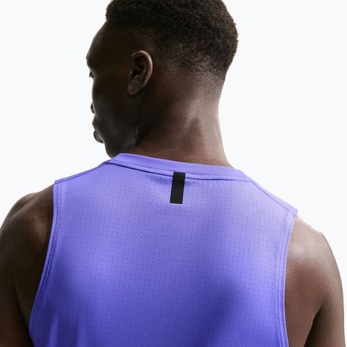 Férfi edzőpóló Nike Pro Training Dri-Fit persian violet/black