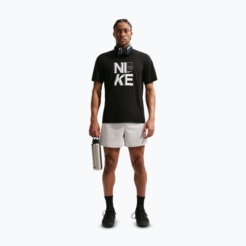 Férfi edzőpóló Nike Hyverse Dri-Fit Persian black/white