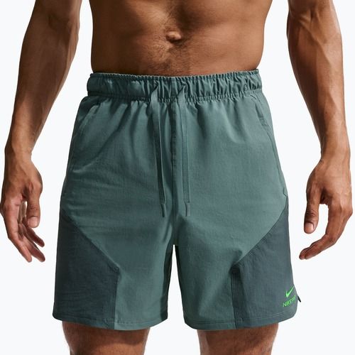 Férfi rövidnadrág Nike Pro Training Dri-Fit 6" mineral slate/faded spruce/green strike