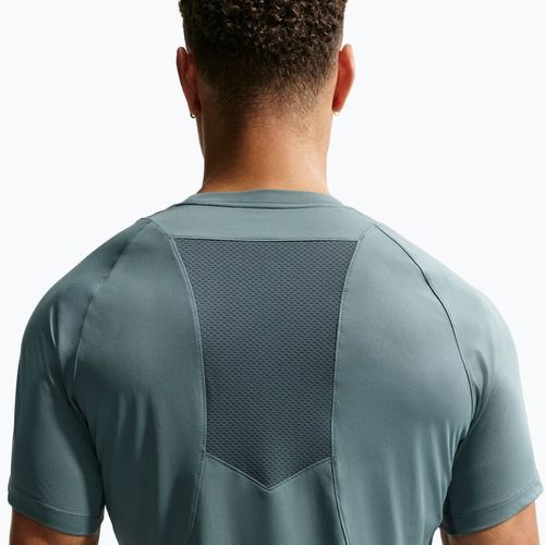 Férfi edzőpóló Nike Pro Training Dri-Fit mineral slate/faded spruce/green strike