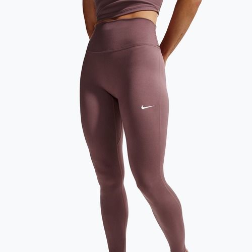 Női leggings Nike One Seamless Front High-Waisted tattoo/white