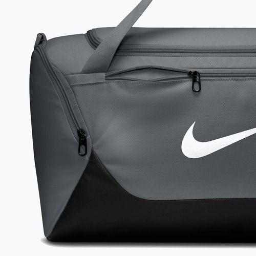 Edzőtáska Nike Brasilia Duffel Small 40 l smoke grey/black/white