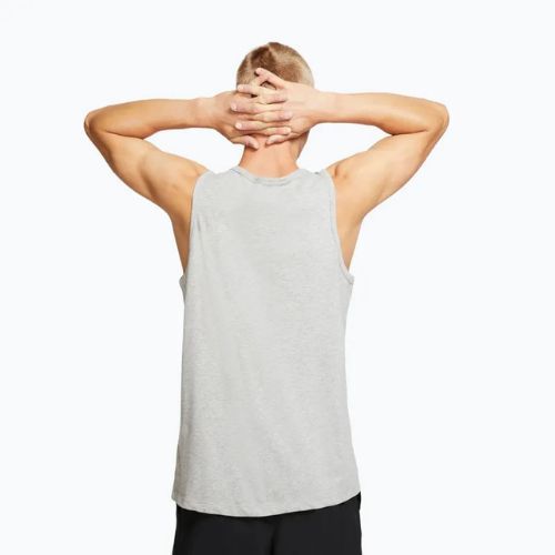 Férfi edzőpóló Nike Dri-Fit TT dark grey heather/black