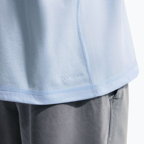 Férfi edzőpóló Nike Primary N.A.C. hydrogen blue/light armory blue
