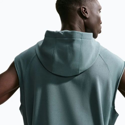 Férfi edzőfelső Nike Athletic Club Dri-Fit Sleeveless Hoodie mineral slate/mineral slate