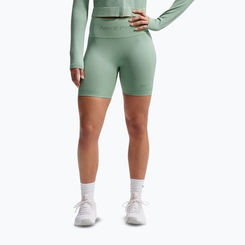 Női rövidnadrág Nike Pro Seamless High-Waisted Biker 5" steam