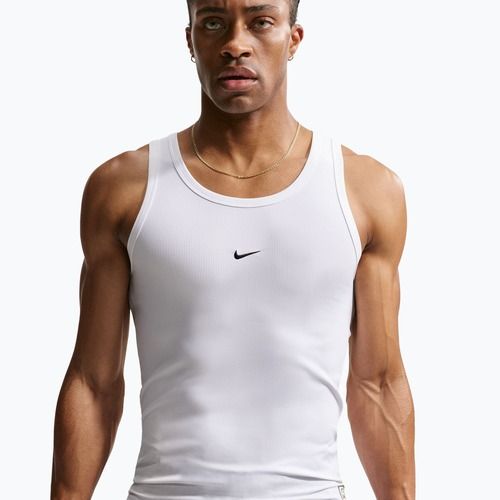 Férfi edzőpóló Nike N.A.C. TT white/black