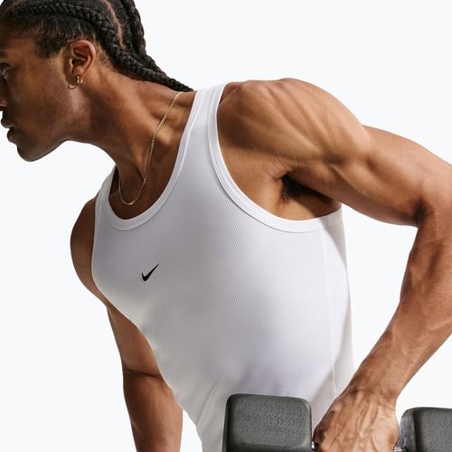 Férfi edzőpóló Nike N.A.C. TT white/black
