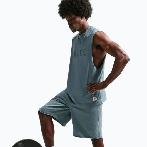 Férfi rövidnadrág Nike Athletic Club Dri-Fit 5" mineral slate/pale ivory/mineral slate