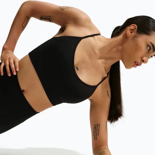 Edzőmelltartó Nike Pro Seamless Light Support black