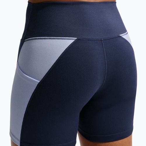Női rövidnadrág Nike One High Waisted Biker 5" midnight navy/hydrogen blue/white