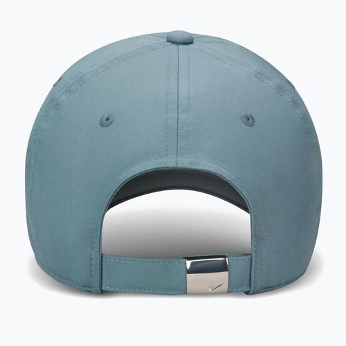 Baseballsapka Nike Dri-Fit Club Unstructured Metal Swoosh Mineral slate/metallic silver
