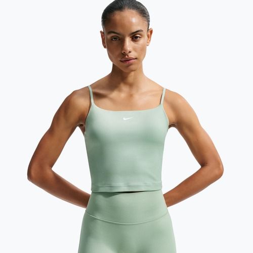 Nike One közepes tartású női edzőpóló steam/white