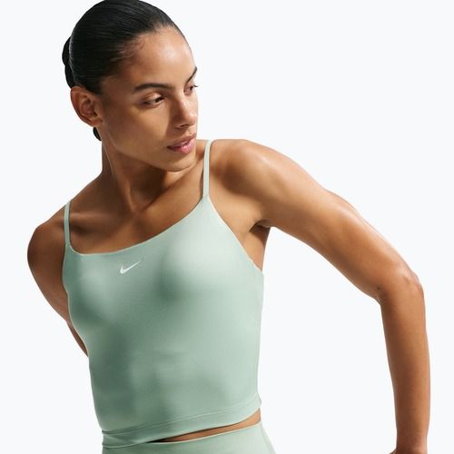 Nike One közepes tartású női edzőpóló steam/white