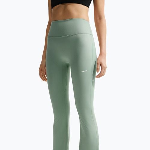 Női leggings Nike One High Waisted Flared steam/white